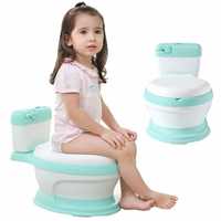 Детско гърне мини тоалетна чиния с капак