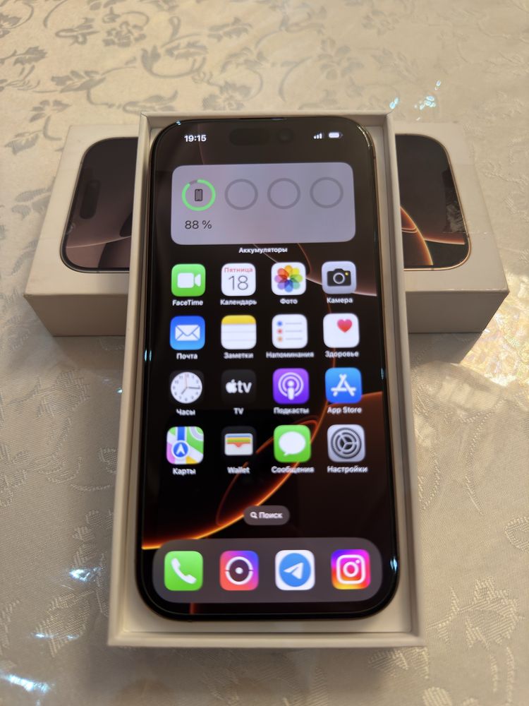 Продается iPhone 16 Pro 256gb Сим-карта