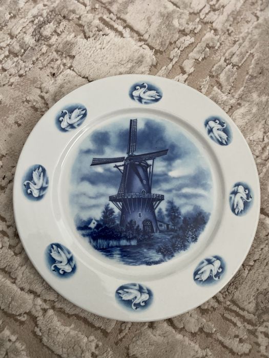 Farfurie decorativă Delf Blue