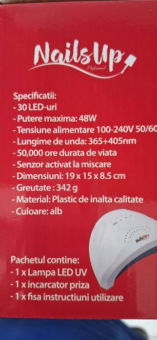Lampa led unghi noua