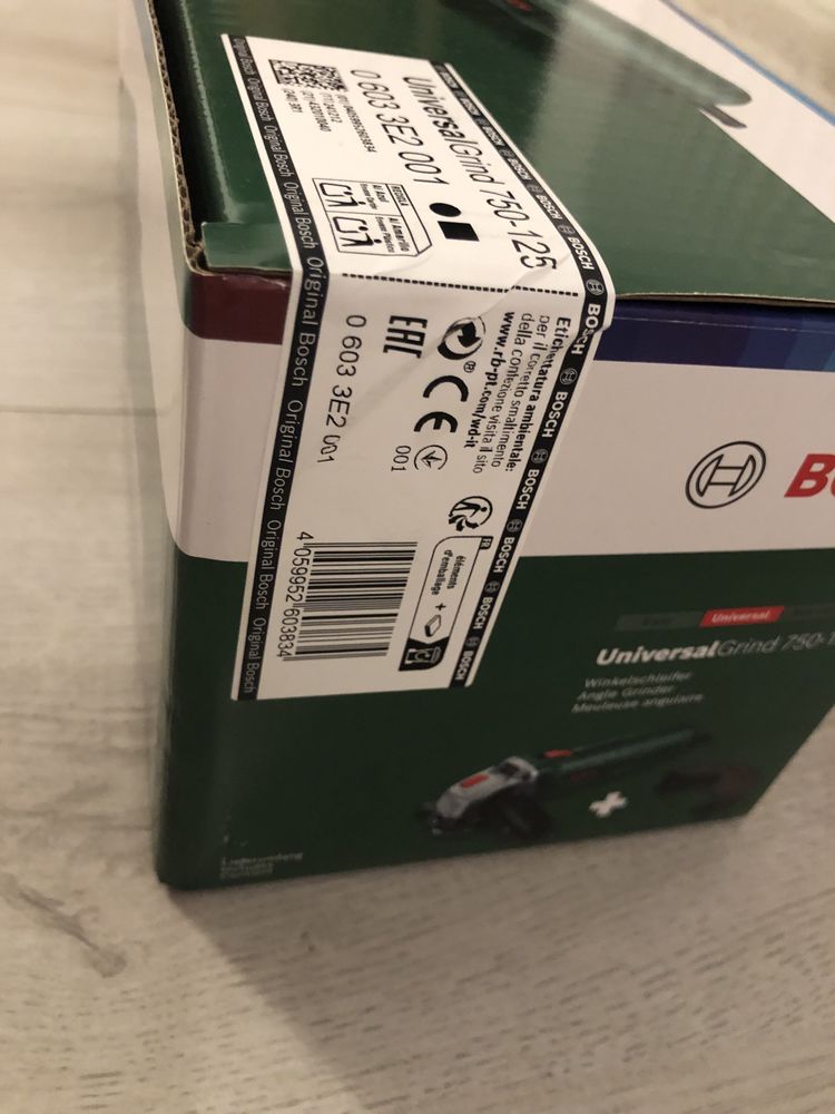 Polizor unghiular flex Bosch 750-125 Nou