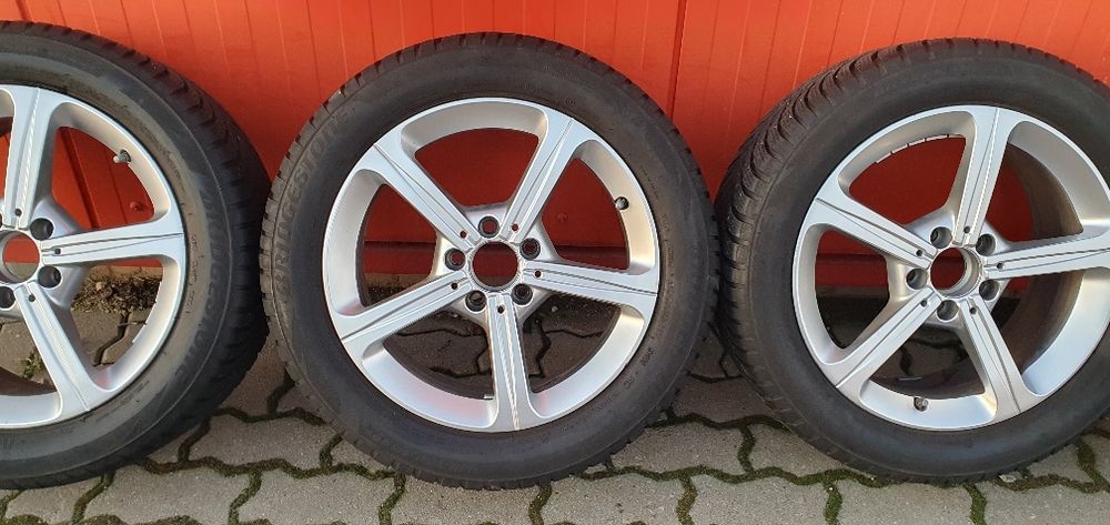 Jante originale cu anvelope Bridgestone M+S 205 55 17