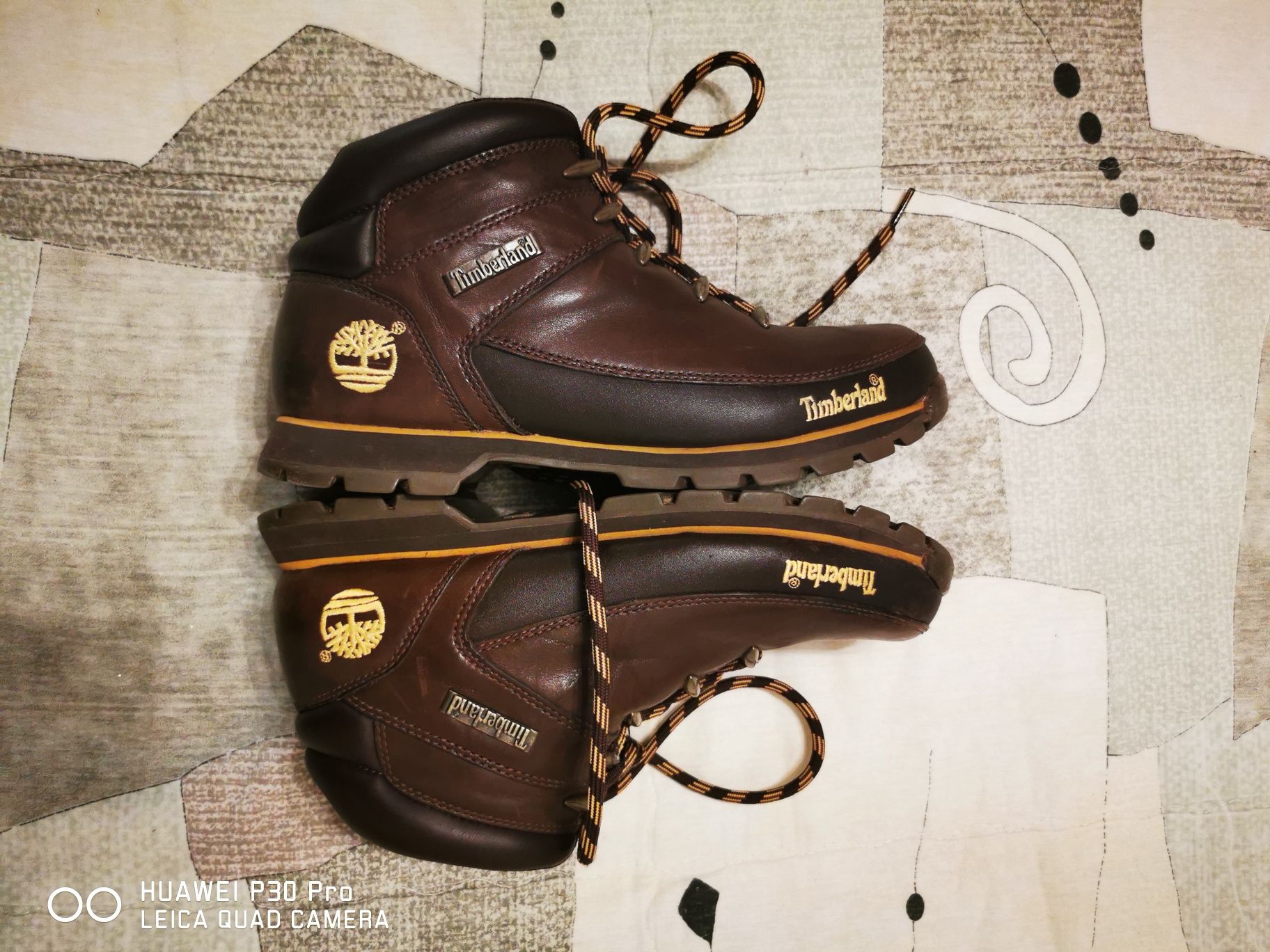 Мъжки зимни обувки/боти на фирмата Timberland, кожени, номер 41,5.