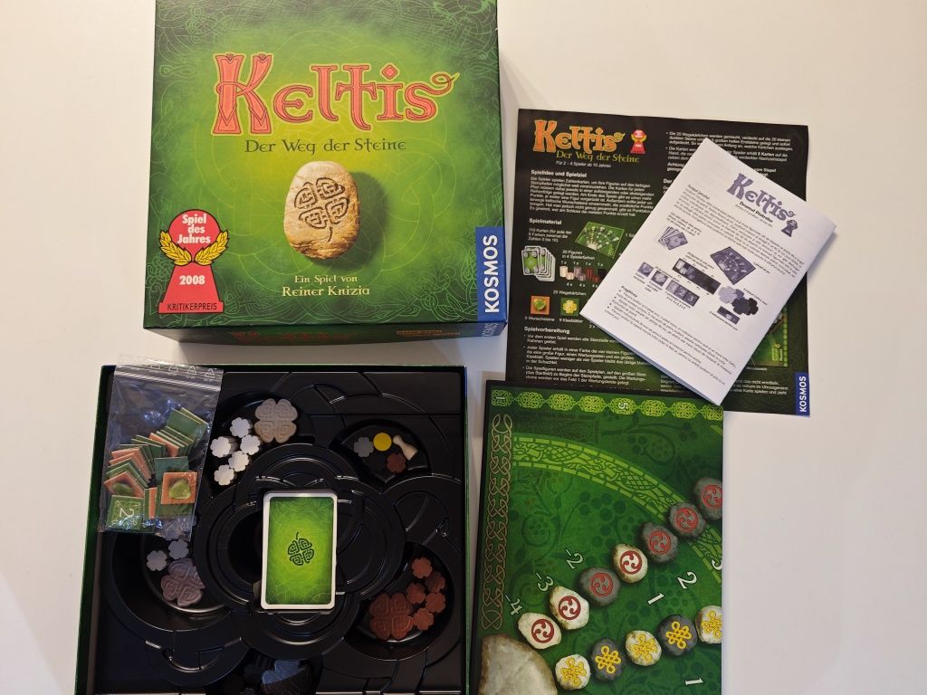 Joc de societate board game Keltis editia jocul anului 2008