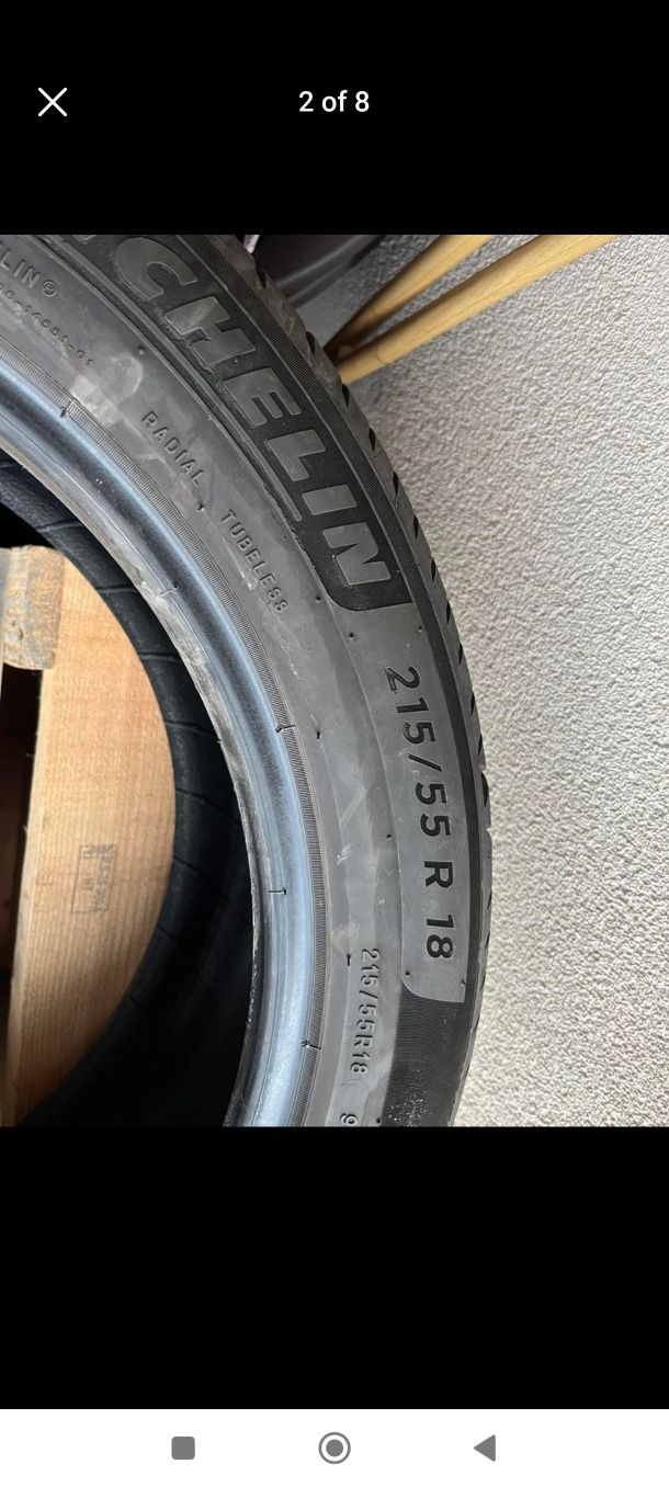 215.55.R18 Michelin Primacy 4