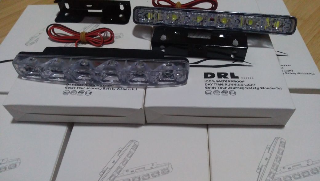 Lumini de zi,DRL 6+6 led tip COB