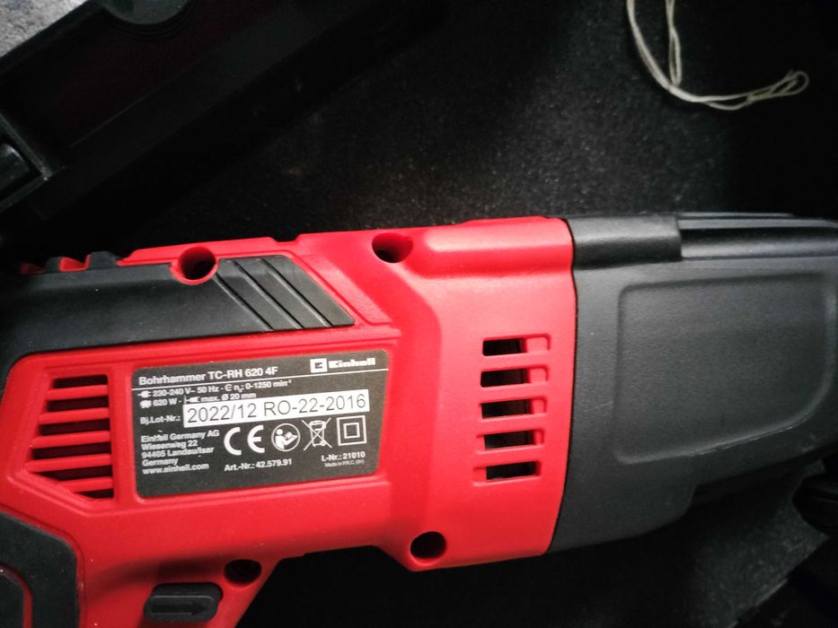 Ciocan rotopercutor Einhell garantie 2 ani