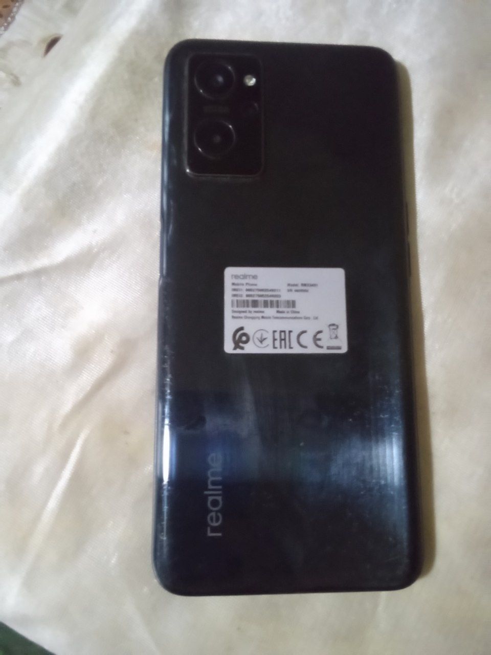 Realmi 9 not 128 talik