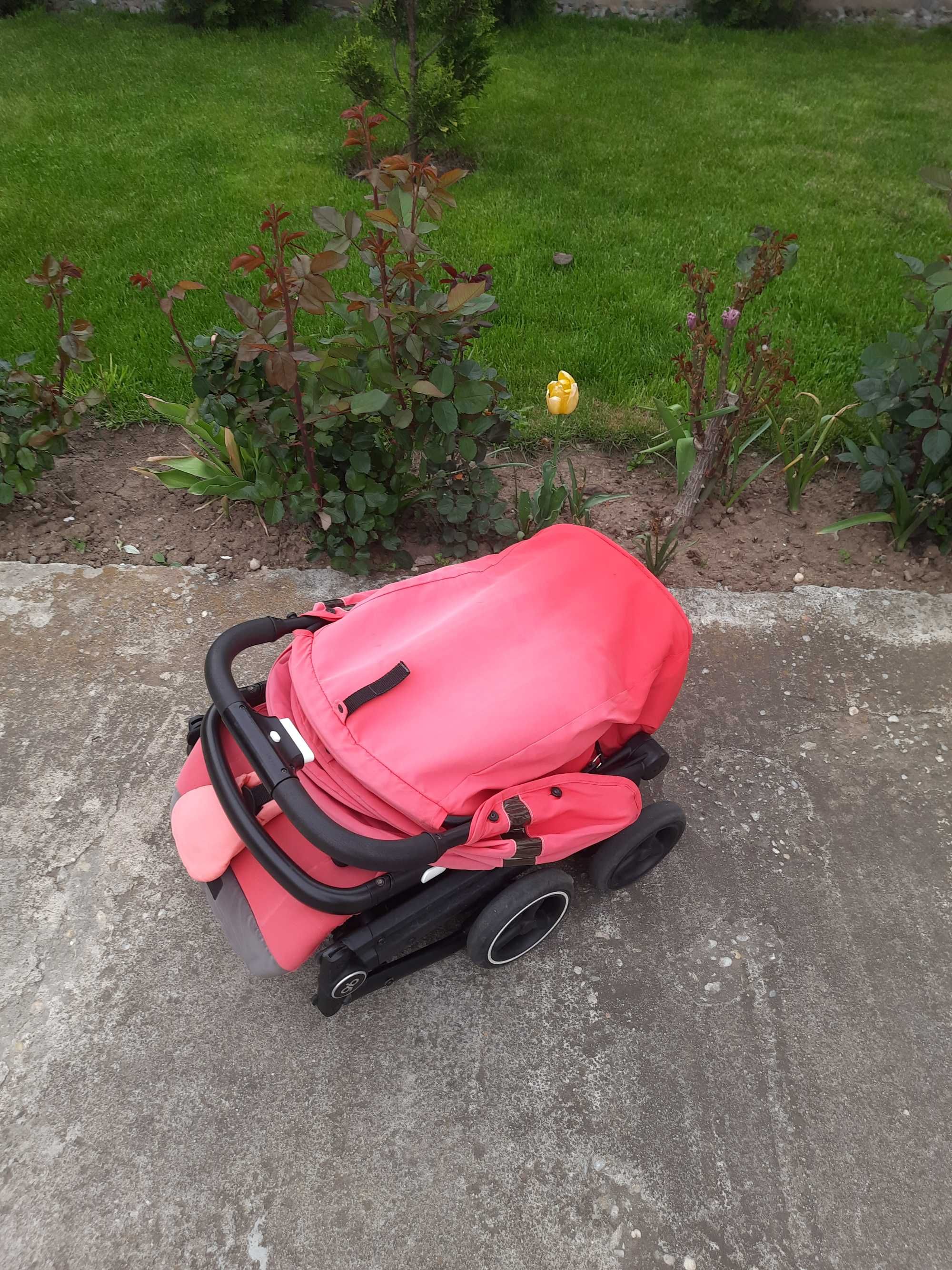 Vand carucior sport pliabil GB Qbit+ rosu