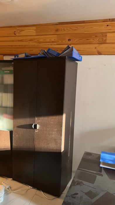 Мебель офисная 4 стола и шкаф стол руководителя