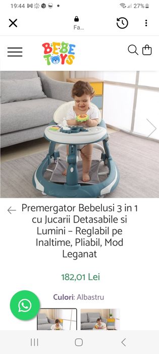 Vand Premergător aproape nou
