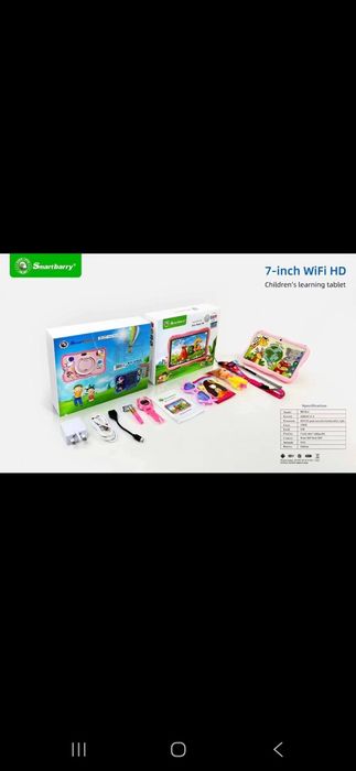 Детский планшет smart Barry , подарок для детей