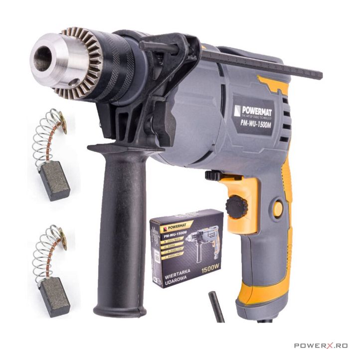 Bormasina electrica, 220 V 1500 W, Powermat