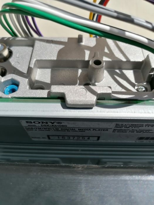 Sony mp3, model DSX-A510BD, față detașabilă, stick, bluetooth