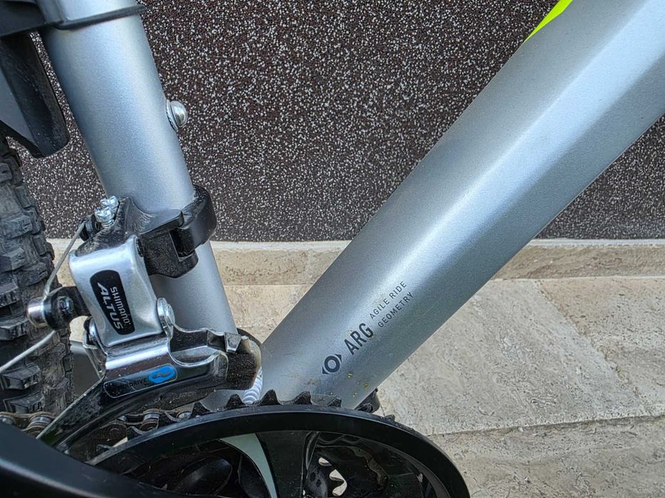 Bicicletă Cube Aim Allroad 2020 – Silver’n’FlashYellow, 19”