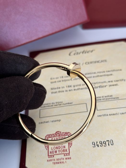 Brățară Cartier Juste un Clou 19 Gold 750 Diamond cu Cutie