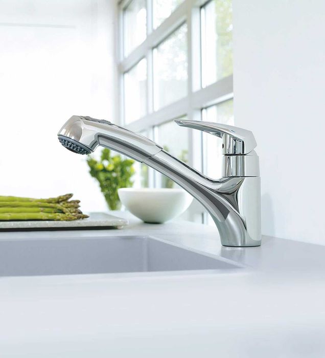Grohe Eurodisc - Baterie chiuvetă, monocomandă, crom 32257001