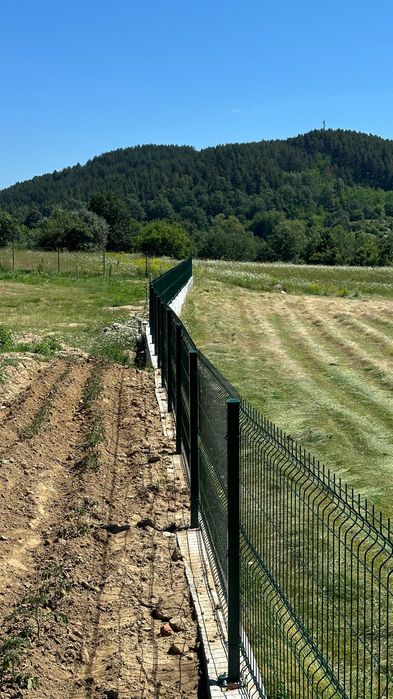 Мрежа за ограждане - поцинкована, с PVC покритие, пано и други