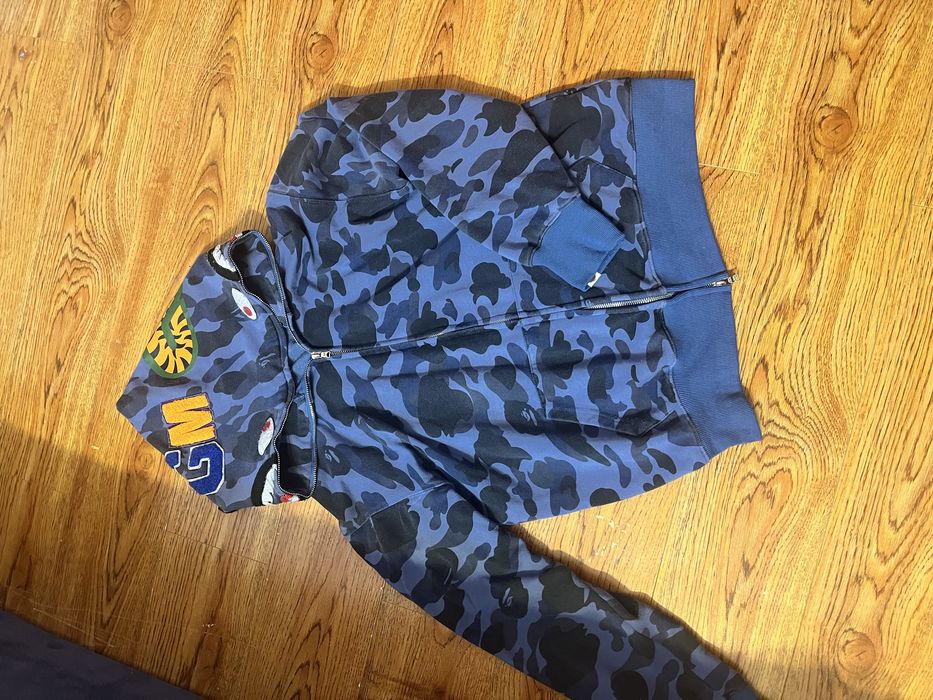 Hanorac bape albastru