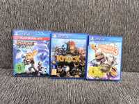 Ratchet and clank, Knack, Little big planet 3 PS4