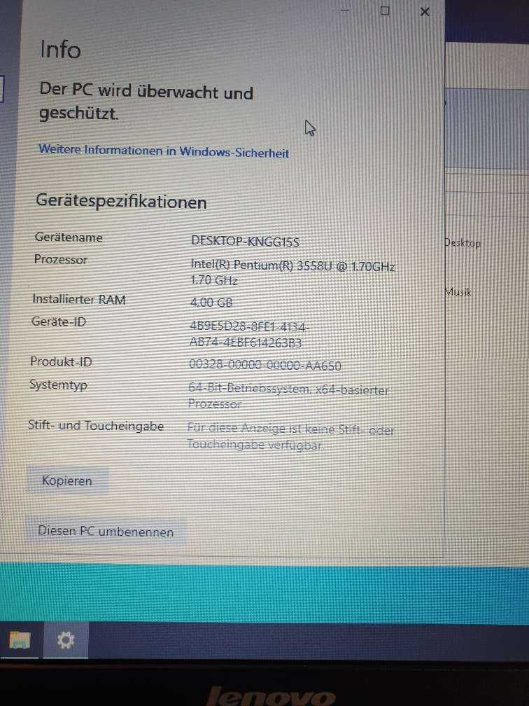 Laptop Lenovo B50 70
