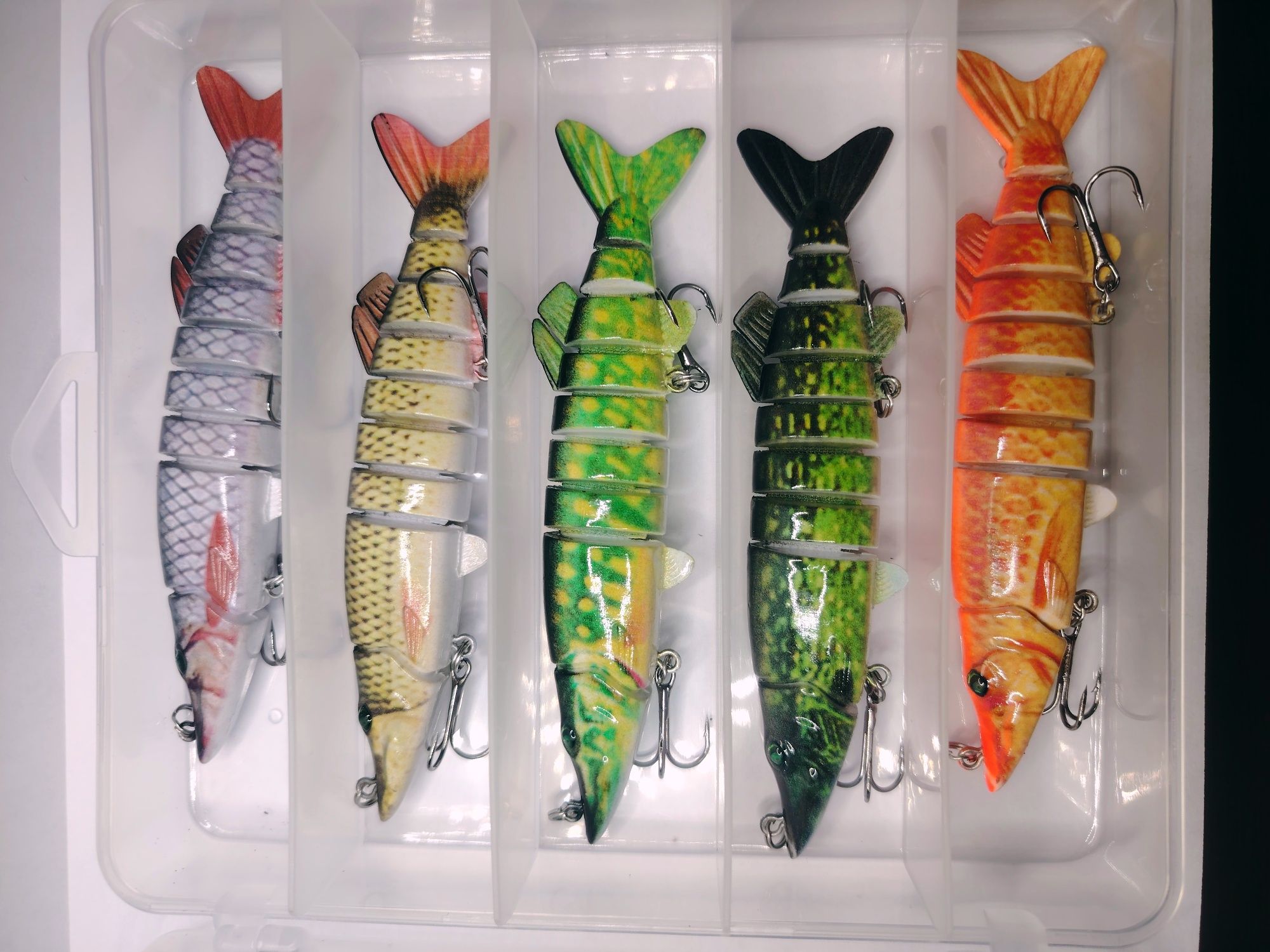 Комплект от 5 примамки за щука, , Fishingbox,