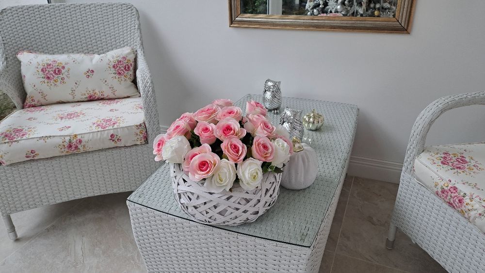 Coșuleț Shabby Chic (40cm) produs nou