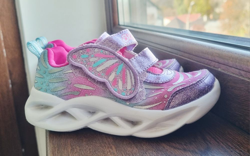 Sketchers Twisty Brights cu luminite, 26