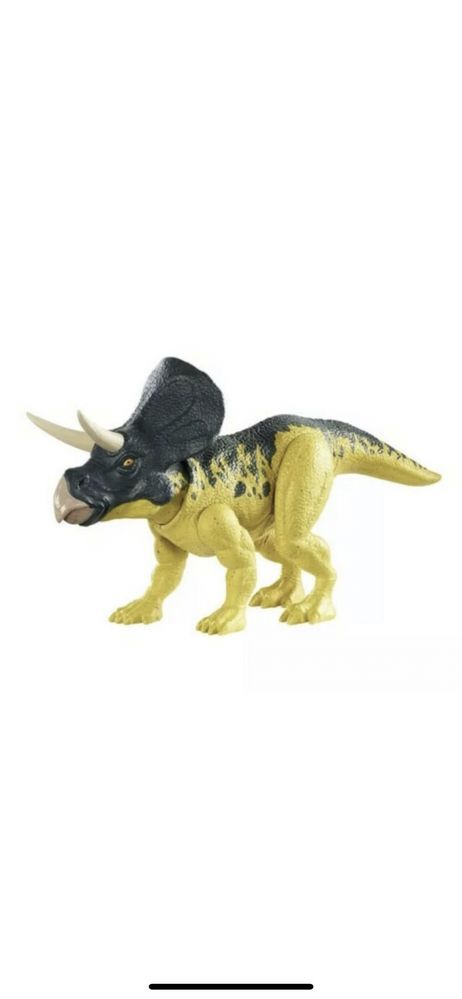 Figurina Jurassic World Dino Escape - Zuniceratops, 17 cm