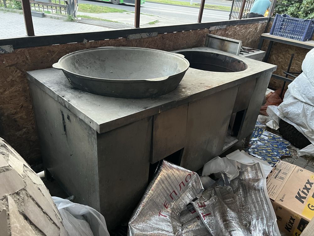 Тандыр печка газовая.