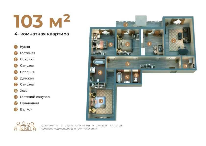 ПРОДАЮТСЯ КВАРТИРЫ в новостройке, ориентир High Town Mall