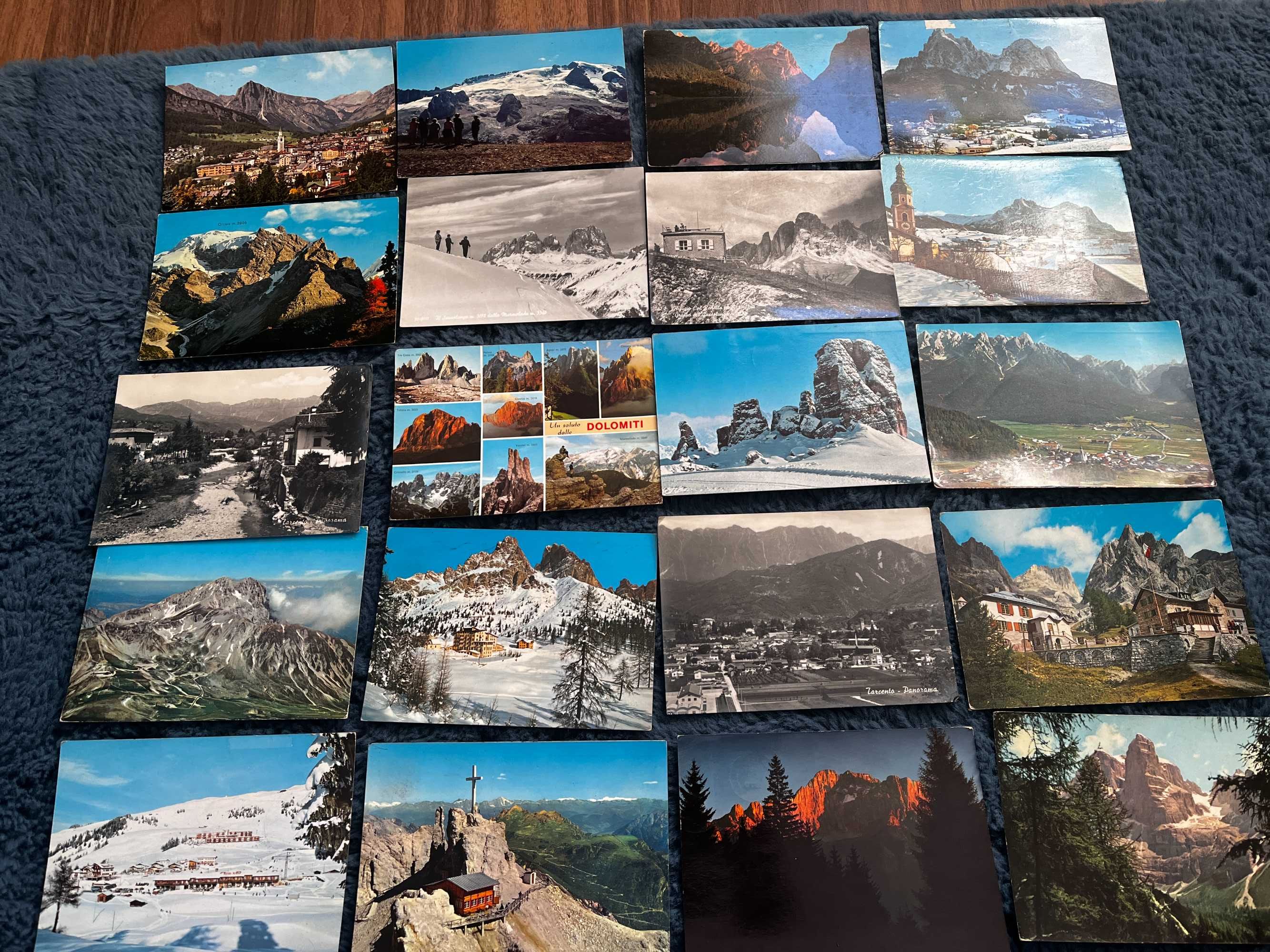 Lot 50 CP carti postale Muntii Alpi, Domoloiti– 70 lei