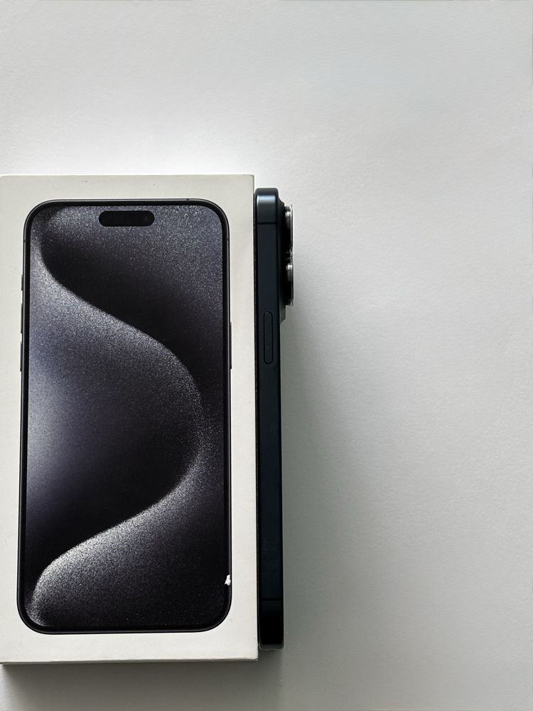 iPhone 15 Pro Max, Blue Titanium, 256 GB, 2 г. ГАРАНЦИЯ, Бартер