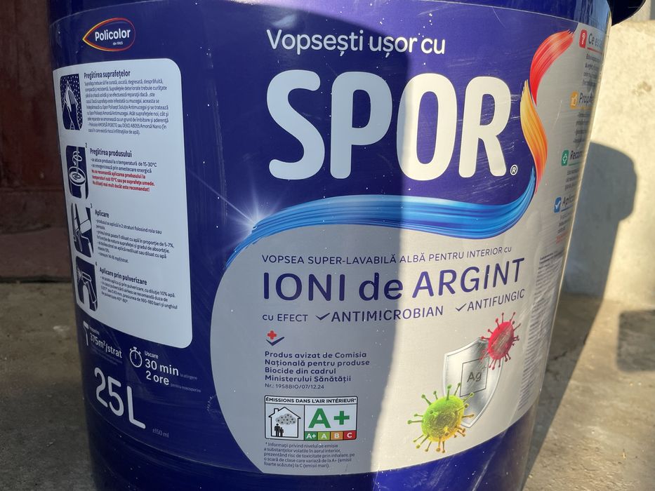 Vopsea superlavabila 25L