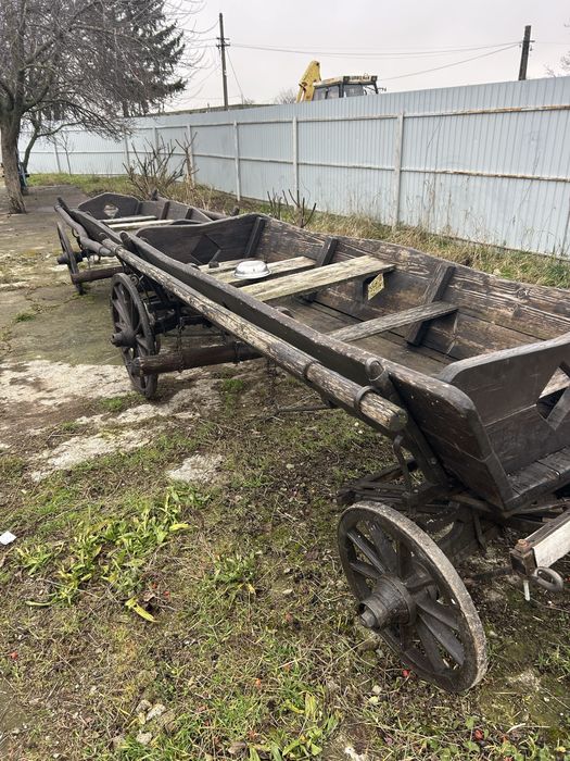 vand  car și plug rustice pentru ornament,pensiuni