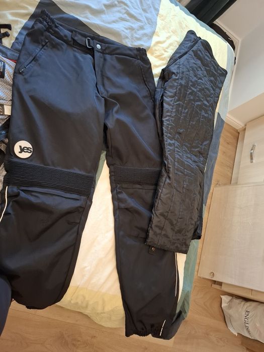 Pantaloni moto Defence dublura vreme rece