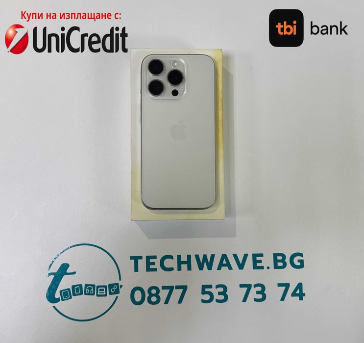 Apple iPhone 15 Pro 256GB White Titanium