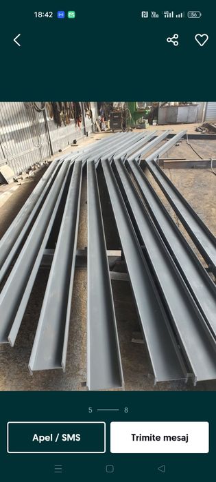 Vând hale și structuri metalice