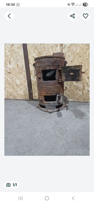 Продам буржуйка печь.