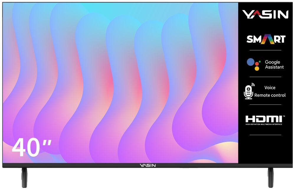 Телевизор Yasin 40E9000, 102 см

черный