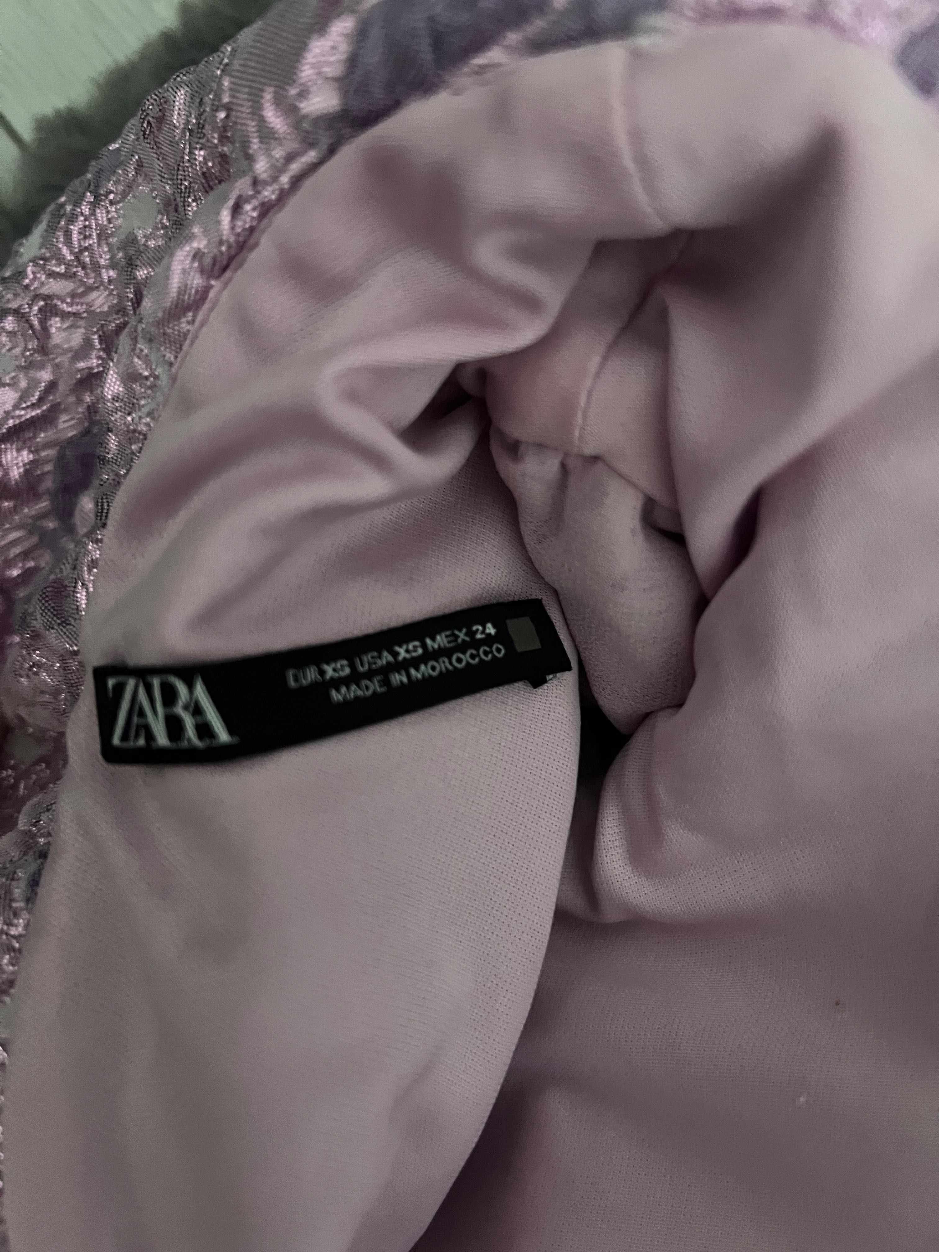Rochie de ocazie zara cu volane