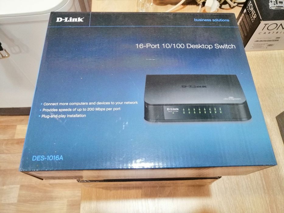 Коммутатор tp-link des 1016