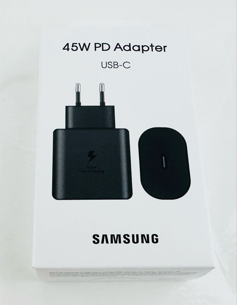 НОВИ! Оригинално Зарядно Samsung  45W Adapter USB-C !