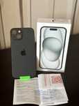 iPhone 15, Black, 128GB, гаранция