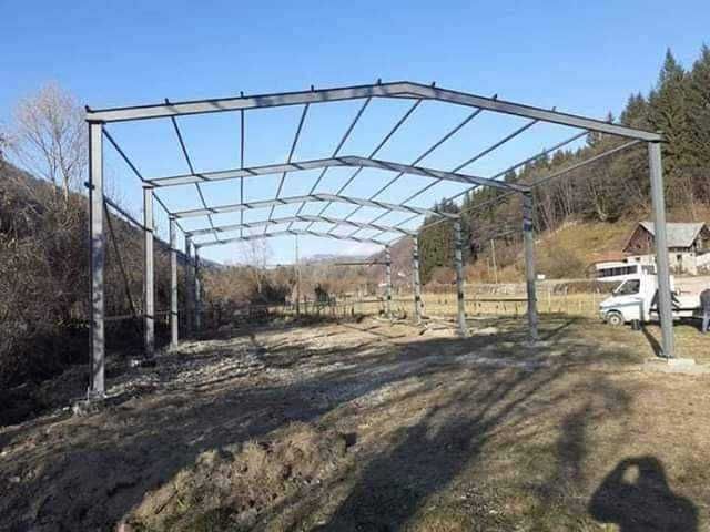 Hale si structuri metalice, preturi competitive, hangare, saivane