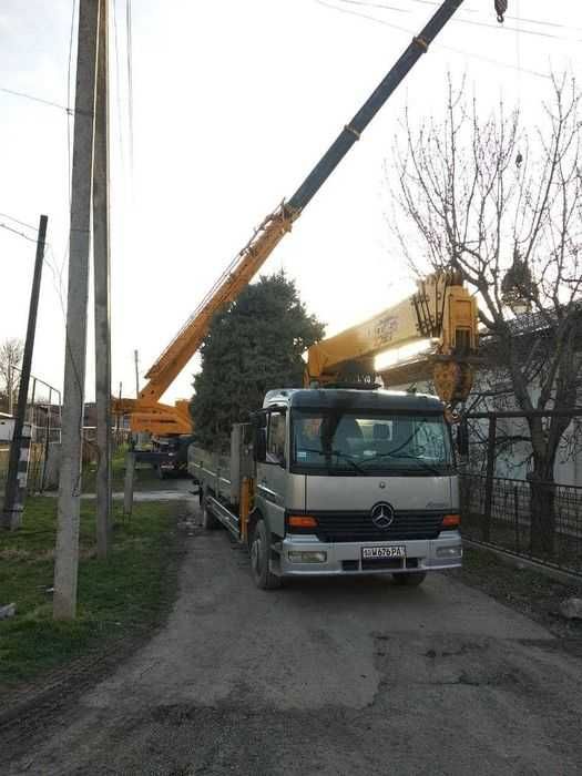 Услуги строительной спецтехники кран-манипуляторов по выгодной  цене.