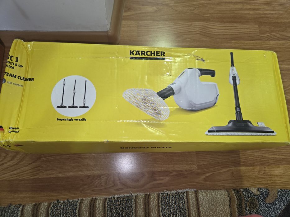 Vând aparat de curățat cu abur Nou!