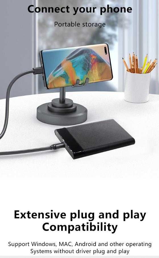 Външна Кутия за Харддиск 2.5" USB3.0 SATA HDD SSD Box Адаптер+Кабел