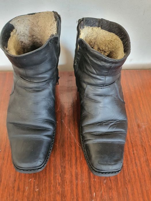 Обувь мужская кожаная