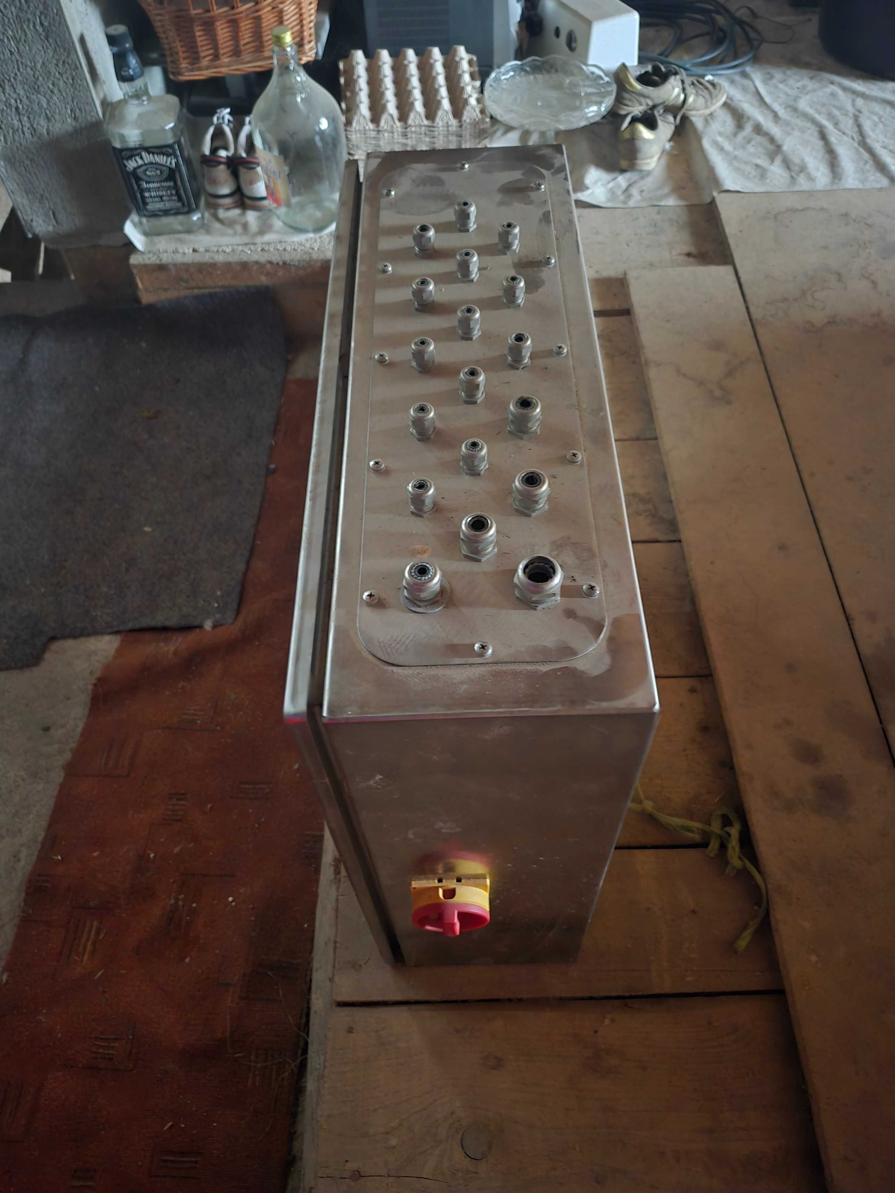Tablou electric inox cu garnitura etans